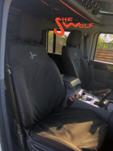 Ineos Grenadier Seat Covers Shewolf Black Cordura