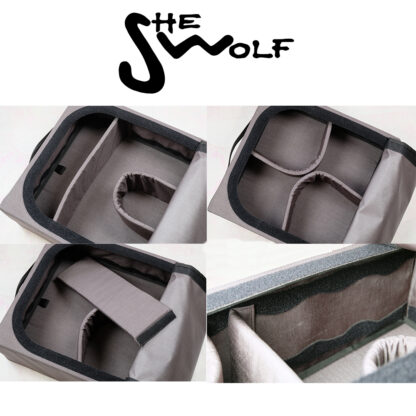 Box 43 43 16 cordura madebyshewolf cargo bag organizer