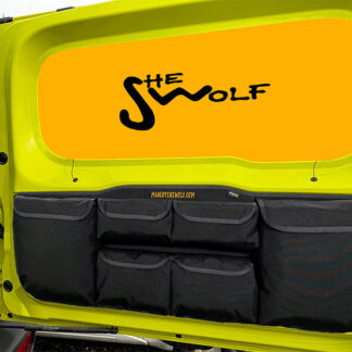 Rear door organizer jimny shewolf cordura