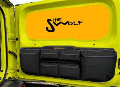 Rear door organizer jimny shewolf cordura